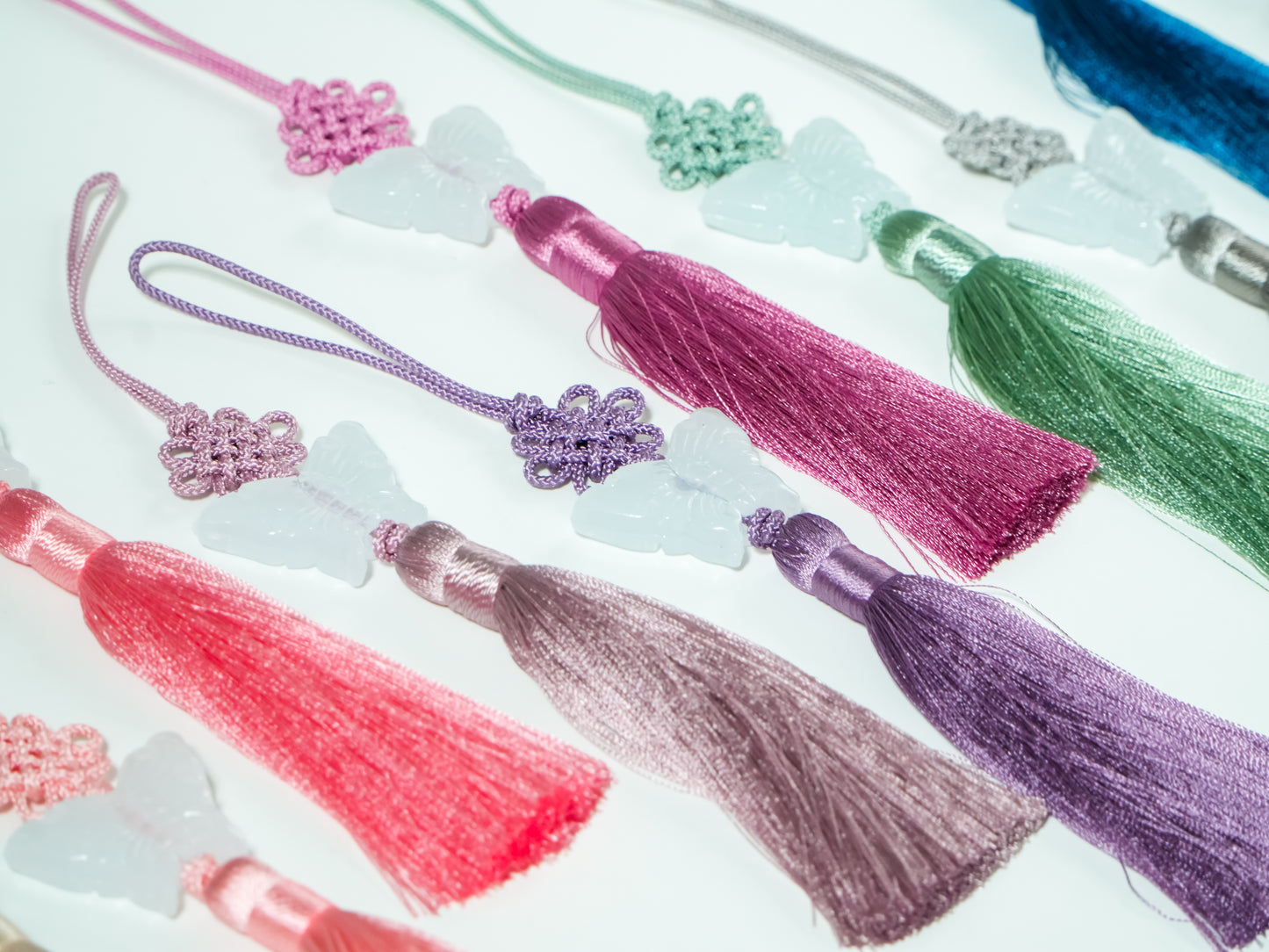 K-pop Norigae Pendant – Butterfly-Shaped Lucky Charm