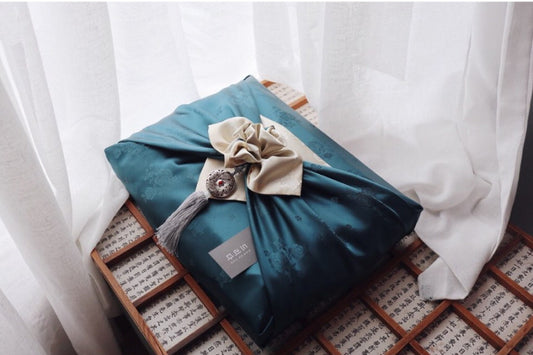 Reusable Korean bojagi gift wrap made with high-quality fabric. Inspired by traditional Korean wrapping cloth, it offers a sustainable, elegant, and heartfelt way to present meaningful gifts for all occasions.