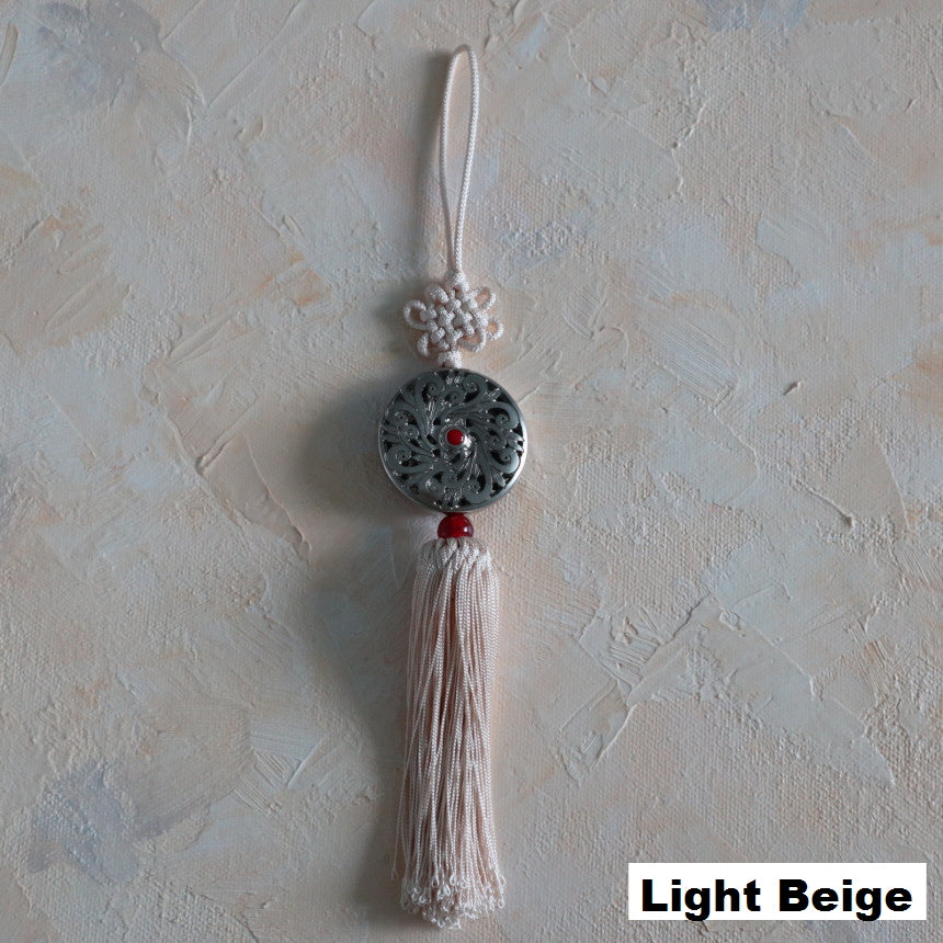 K-pop Norigae Pendant – Silver Ornament Charm